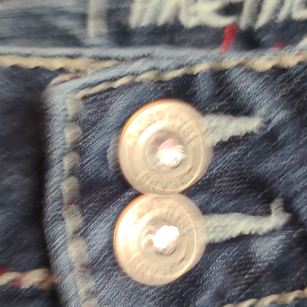 Amethyst Jeans Indigo Flare with Embroidered Pockets - Picture 11 of 13